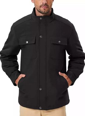 美国直邮Hawke Co 男士工作夹克 时尚舒适 防风防水 经典休闲夹克