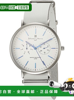 日本直邮SM15117-SSWHBL Salvatore Marra 中性手表