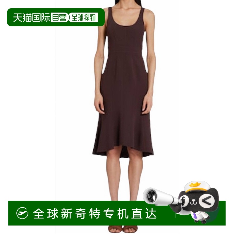 自营amanda uprichard坎帕尼亚 (Campania) 可可色连衣裙 - 可可