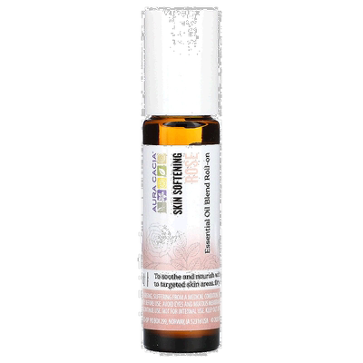 香港直邮Aura Cacia,精油，玫瑰精油舒肤滚珠，0.31 液量盎正品