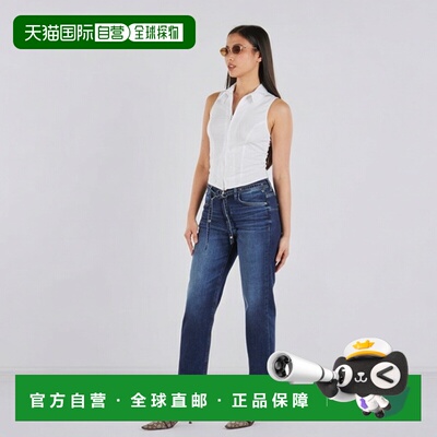 欧洲直邮Freeman T.Porter衣服女男友风牛仔裤蓝色TIMEA SDM