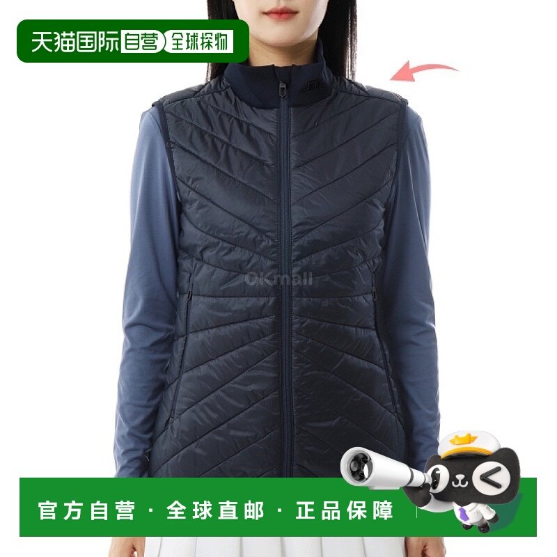 韩国直邮J.LINDEBERG Madde Quilt 混合背心 (GWOW13288-6855) 针