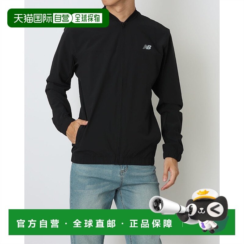 日本直邮New Balance 男士 Cross Jacket 弹力梭织飞行员夹克 MJ4