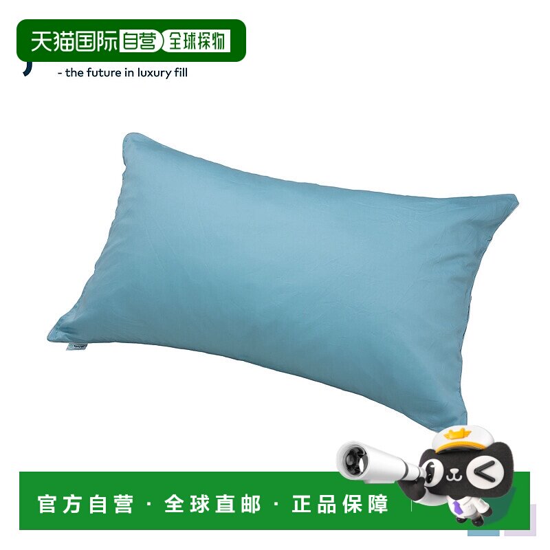 日本直邮Fossflakes 枕套枕套靠垫套 60 x 100CM棉质可水洗可完全
