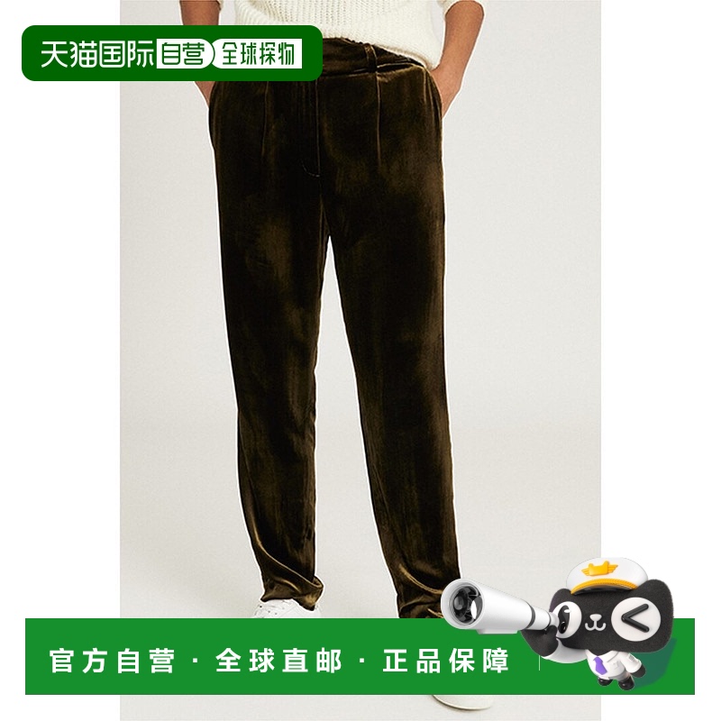 自营 Reiss Amina长裤-绿色 美国奥莱直发