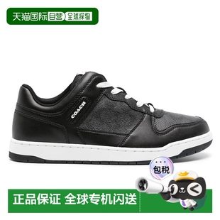 男士 板鞋 香港直邮Coach蔻驰专柜款 时尚 跑步 休闲鞋 CR937BLK经典
