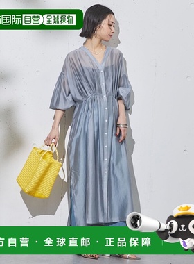 1h可退 日本直邮DOUX ARCHIVES 女士轻盈透感长款连衣裙 25222516