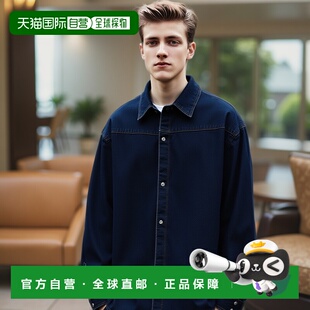 DENIM 韩国直邮COVERNAT STUD WR2303SH20IR公用COLLAR JAC 男衬衫