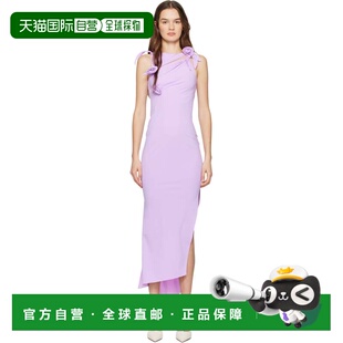 香港直邮Coperni 女士 紫色 Flower 连衣裙 COPR44F5021