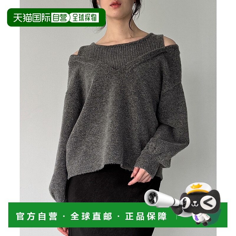 【日本直邮】JUNOAH　女士　针织毛衣