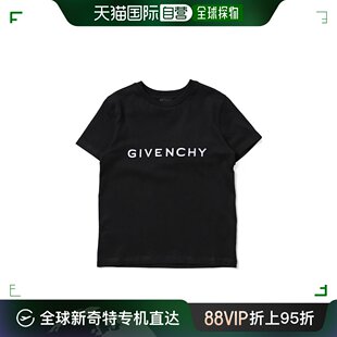 纪梵希 香港直邮潮奢 H25373 Givenchy 徽标短袖 T恤童装 男童