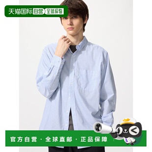 日潮跑腿UNIQLO优衣库 平纹呢衬衫/格子衬衫/纽扣衬衫 485652