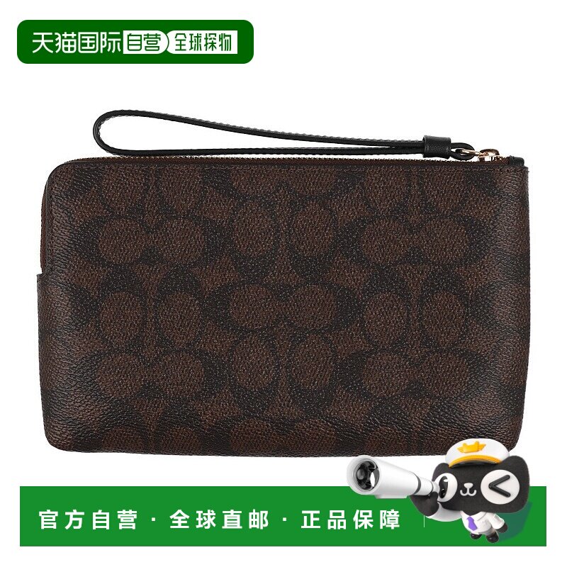 日本直邮COACH 棕色手提包 蔻驰手包[CO078DU018967]