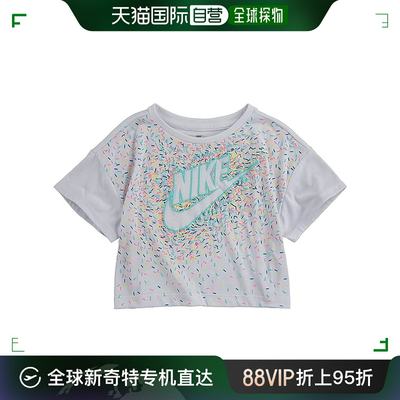 香港直邮潮奢 Nike 耐克 女童 Futura Sprinkles T恤(儿童)童装