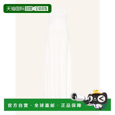 香港直邮ALAIA 女士连衣裙 100283018611000 CO 白色 Linen dress