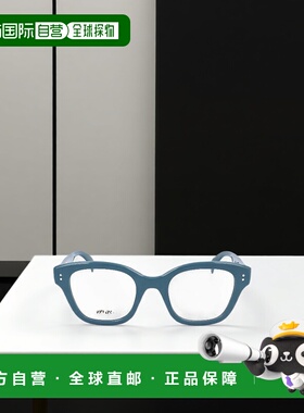 香港直邮KENZO 女士眼镜 KZ50199I084 AW2024 蓝色 全框平光镜