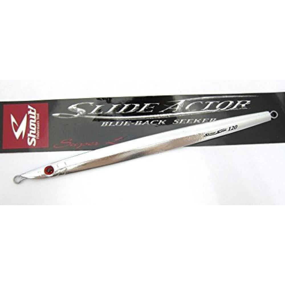 日本直邮shout速特路亚饵假饵SLIDE ACTOR黄条鰤200g银色