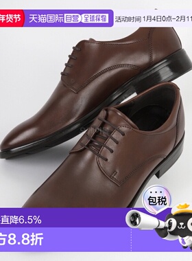 韩国直邮ECCO TRAY城市托盘天然牛皮休闲鞋 男女通用 中帮 2024年