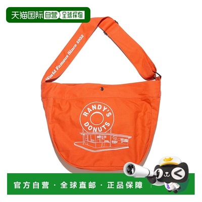 1h可退 日本直邮RANDY'S DONUTS 男女同款 欧美报刊袋风 单肩包