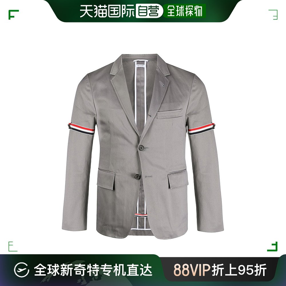 自营｜thom browne男士灰色西服上衣MJU527A03788035时尚潮流