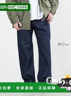 日本直邮[01-1010W-81]orSlow 101 老爹版牛仔裤新款