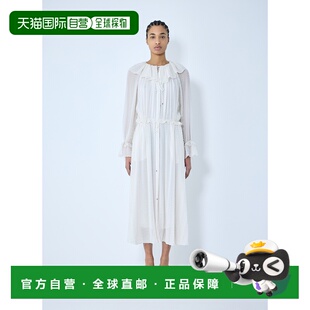 1h可退 香港直邮Chloe 蔻依 女士 缩褶真丝连衣裙 CH25SRO24296