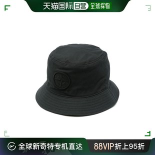 石头岛 香港直邮潮奢 Island 晶石镶嵌黑色帽子 Stone 男士