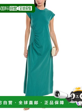 自营 ALPHA STUDIO 长裙 - 绿色 连衣裙美国直发奥莱