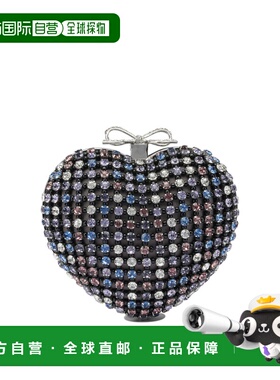1h可退 香港直邮潮奢 Self-Portrait 女士 心形水晶手包 RS26307A