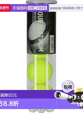 【日本直邮】尤尼克斯YONEX TOUR PLATINUM系列网球4球装TB-TPL4