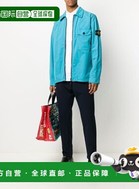 香港直邮KENZO 男士衬衫 FA65CH4001LD01 SS2024 白色长袖