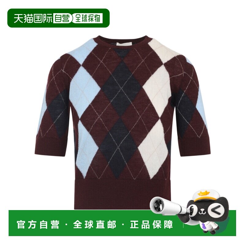 1h可退 香港直邮KHAITE 女士外套 1805465880 CO 花色 圆领毛衣
