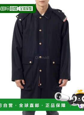 韩国直邮Thom Browne 弹簧重量麦尔登防雨派克大衣 (MOT089A F050
