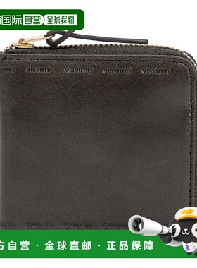 韩国直邮VISVIM 皮革双折包 (0125103003024 DK.BROWN) 半钱包