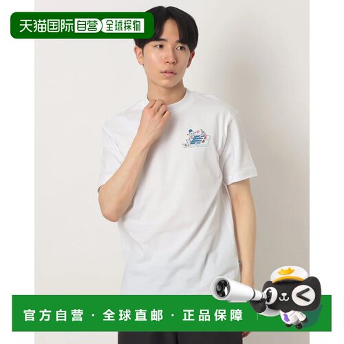 日本直邮New Balance 男士短袖T恤 Toy Box T恤 MT61Y1KS 白色