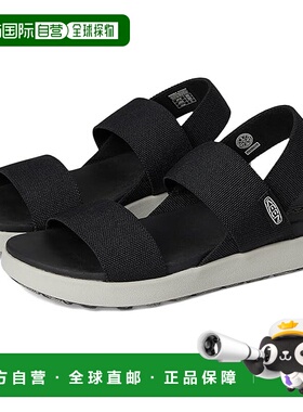 1h可退 香港直邮潮奢 keen 女士 Elle Backstrap 凉鞋 black黑色