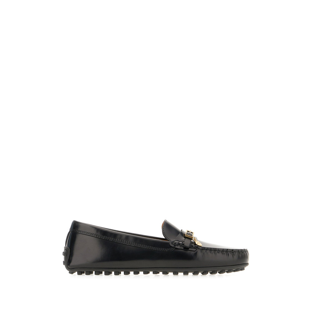 1h可退 TOD'S 女士芭蕾乐福鞋 XXW10L0JM20U14B999 AW2025 黑色