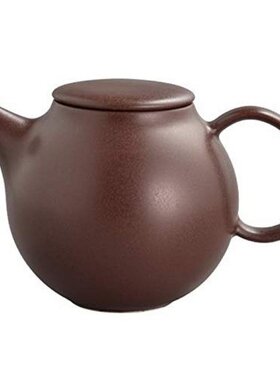 日本直邮KINTO茶具配件PEBBLE茶壶简约质感圆形500ml棕色17142