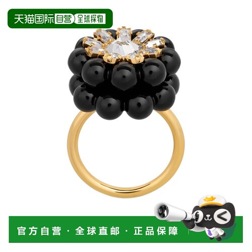 香港直邮CELINE 女士戒指 461LZ6VSB35OB SS2026 黑支付后1h可退