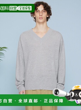 香港直邮Our Legacy 男士 蓝色 Rue V-Neck 针织衫 M2253RB