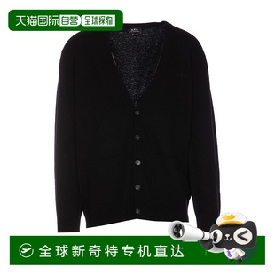 香港直邮A.P.C. AW2023 男士 WVBBYH22236LZZ 黑 针织毛衣 1h可退