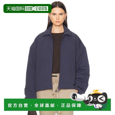 香港直邮Essentials 女士 短夹克 202HO245294FW blue蓝色 舒适时