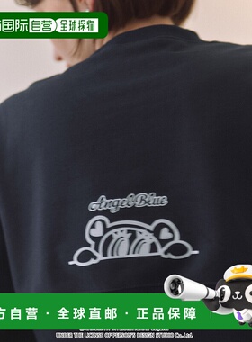 1h可退 日本直邮Adam et Rope'女士印花短款运动套头衫 2024AGAM5