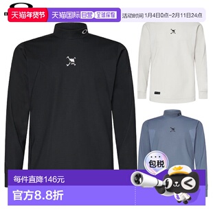 日本直邮Oakley Skull Thickness LS Mock Shirt 男士长袖衫FOA40