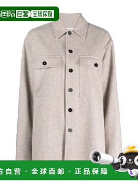 香港直邮Jil Sander 长袖纽扣衬衫 J40DL0124-J40119