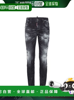 香港直邮DSQUARED2 男士牛仔裤 S74LB1638S30357900 SS2025