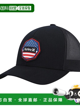 1h可退 【美国直邮】Hurley 男士黑色极限美国卡车司机 Snapback