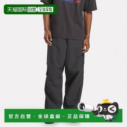 韩国直邮Reebok锐步男女同款卫裤束脚裤休闲裤运动裤REPA4FN88BK