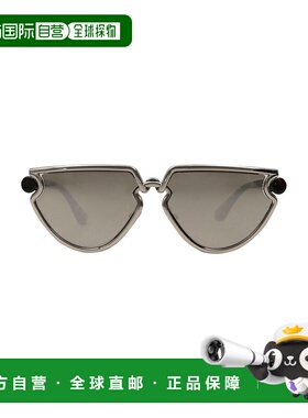 1h可退 香港直邮Burberry 巴宝莉 女士 太阳眼镜 metal金属色 舒