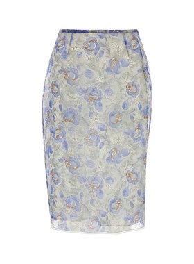 PRADA 女士半身裙 P123JSOOO15AEF0013 AW2024 花色